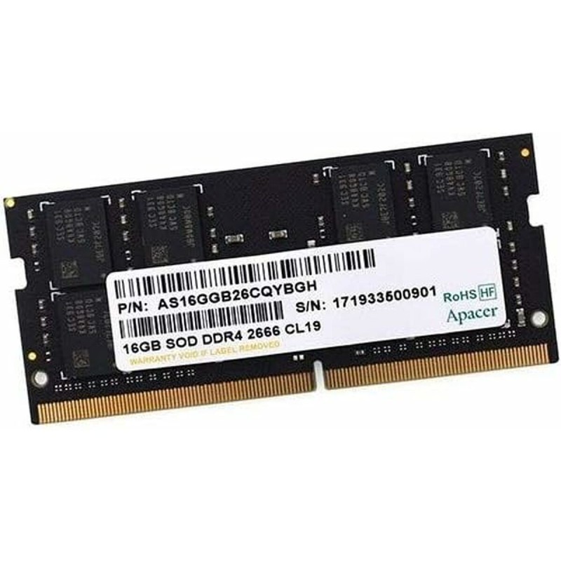Memoria RAM Apacer ES.16G2V.GNH 16 GB DDR4 2666 MHz CL19 Memoria RAM Apacer ES.16G2V.GNH 16 GB DDR4 2666 MHz CL19