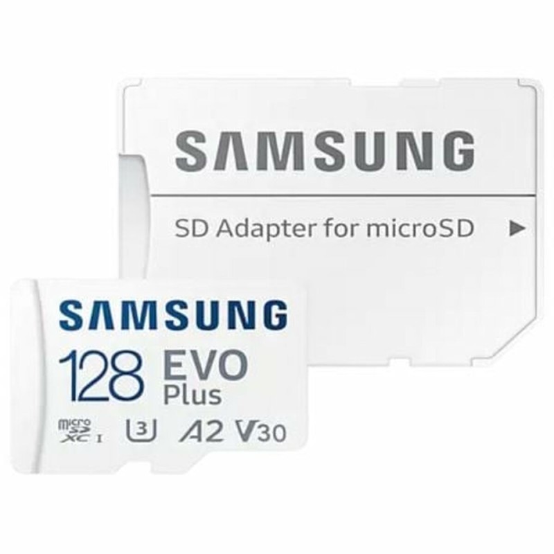 Scheda Di Memoria Micro SD con Adattatore Samsung EVO Plus 2023 128 GB Scheda Di Memoria Micro SD con Adattatore Samsung EVO Plus 2023 128 GB