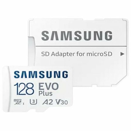 Scheda Di Memoria Micro SD con Adattatore Samsung EVO Plus 2023 128 GB