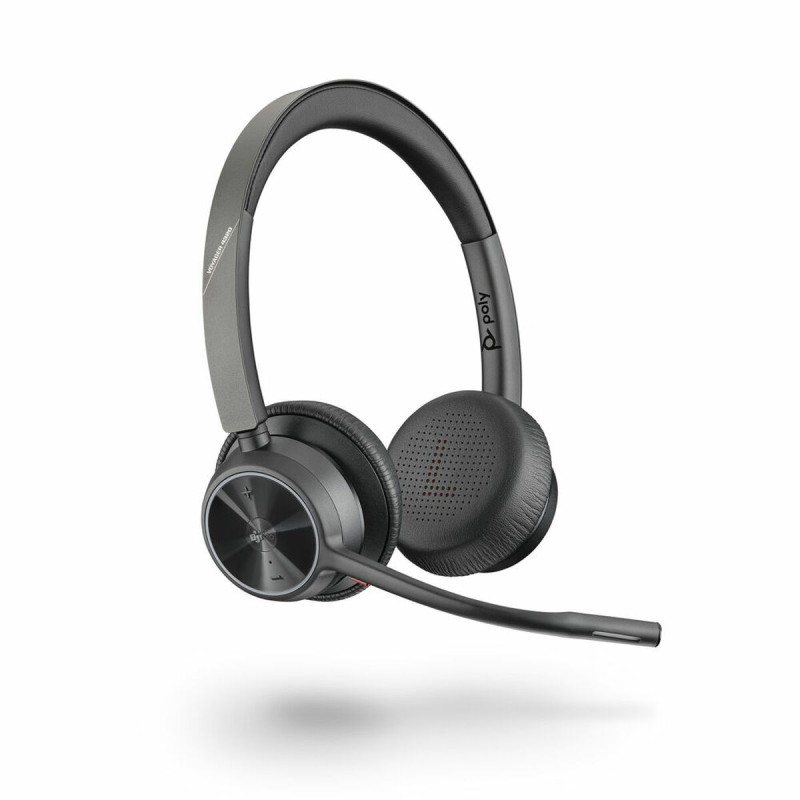 Auricolari con Microfono Poly Voyager 4320 UC Nero Auricolari con Microfono Poly Voyager 4320 UC Nero