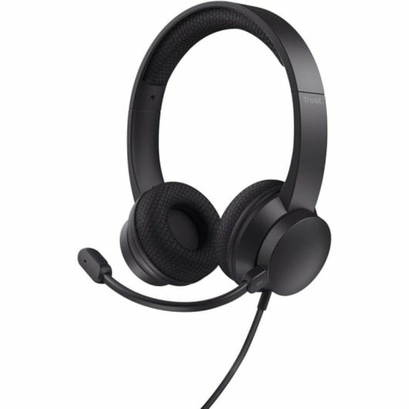Auricolari con Microfono Trust 25089 Nero Auricolari con Microfono Trust 25089 Nero