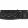 Tastiera Logitech K120 Nero Francese AZERTY