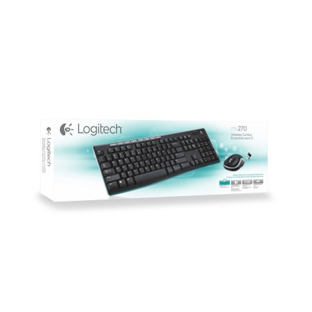 Tastiera e Mouse Wireless Logitech 920-004512 Qwerty Italiano Italiano