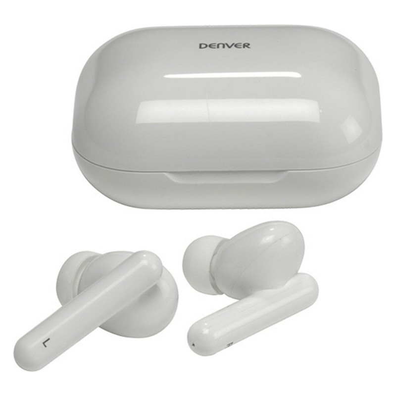 Auricolari Bluetooth Denver Electronics 111191120210 Bianco Auricolari Bluetooth Denver Electronics 111191120210 Bianco