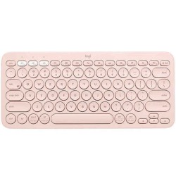 Tastiera Wireless Logitech K380  Rosa Qwerty in Spagnolo