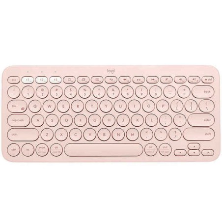 Tastiera Wireless Logitech K380  Rosa Qwerty in Spagnolo