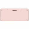 Tastiera Wireless Logitech K380  Rosa Qwerty in Spagnolo