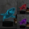 Lampada a LED iTotal 3D Squalo 12,1 x 4 x 20,7 cm Plastica 21 cm