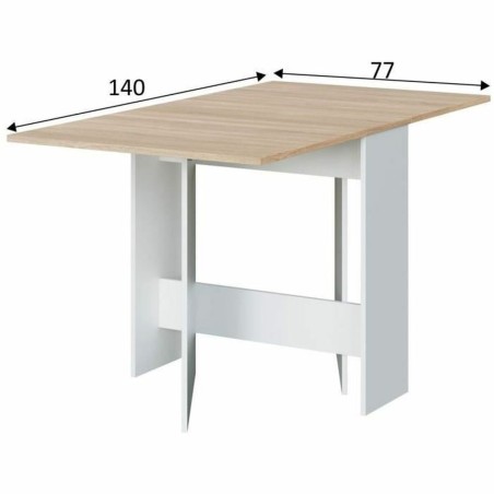 Tavolo da Pranzo 78x31-140x77 cm