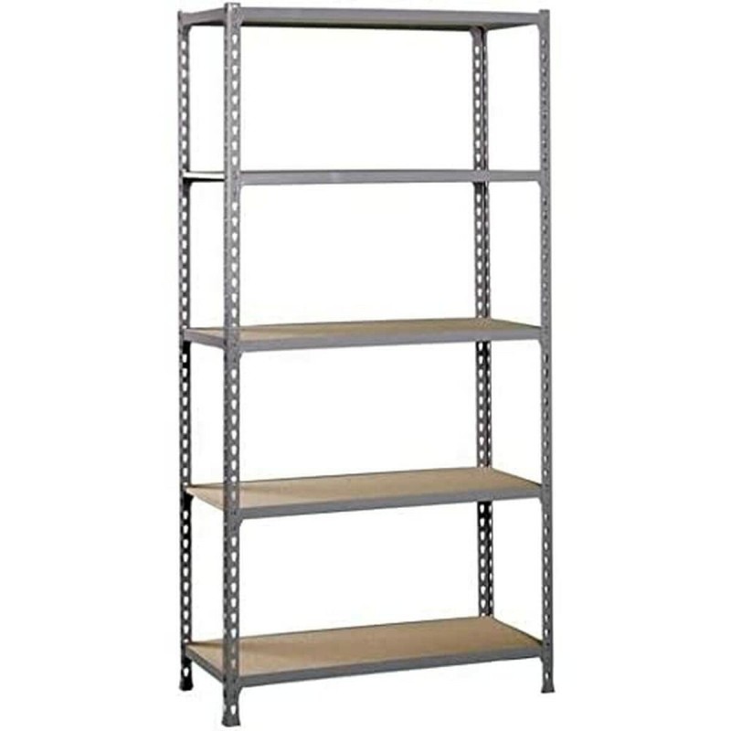 Scaffale SimonRack Metallo Legno Grigio (180 x 80 x 40 cm) Scaffale SimonRack Metallo Legno Grigio (180 x 80 x 40 cm)