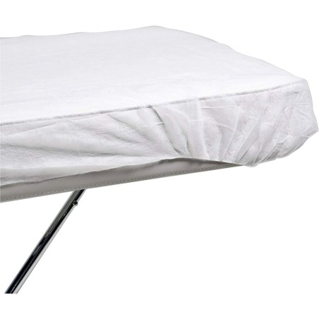 Lenzuolo con angoli aderenti Postquam Bianco 95 x 220 cm