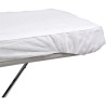 Lenzuolo con angoli aderenti Postquam Bianco 95 x 220 cm