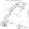 Supporto da Tavolo per Schermo Oplite MT49