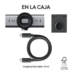 Webcam Logitech 960-001559 4K Ultra HD