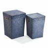 Cesto per i Panni Versa Azzurro Alghe marine 35 x 50 x 35 cm ROPA (2 Unità)