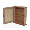 Armadietto portachiavi Versa Bianco Legno MDF 7 x 27 x 21,5 cm