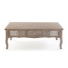 Tavolino da Caffè Versa Lyra Legno di paulownia Legno MDF 60 x 41 x 110 cm