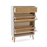 Scarpiera Versa Vega Rattan Legno di paulownia 25,5 x 106 x 70 cm
