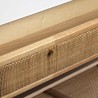 Scarpiera Versa Vega Rattan Legno di paulownia 25,5 x 106 x 70 cm
