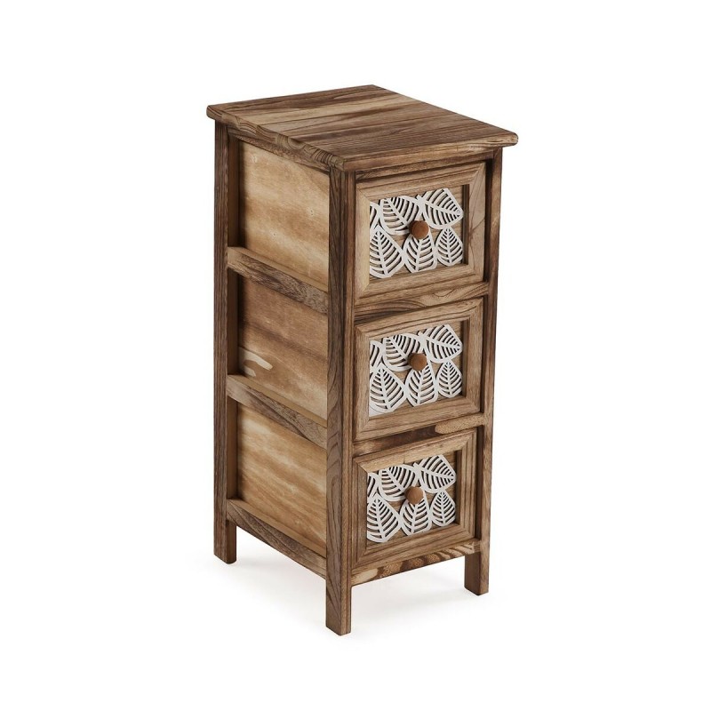 Cassettiera Versa Leaf Legno 32 x 63 x 26 cm Cassettiera Versa Leaf Legno 32 x 63 x 26 cm