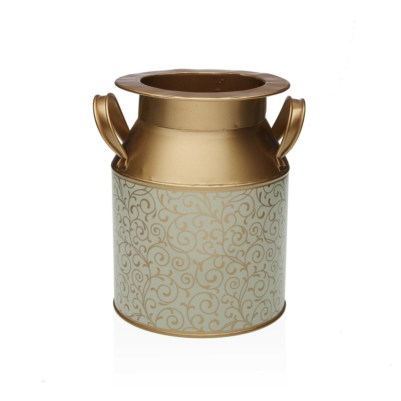 Vaso Versa Serpentine Metallo Minimalista 16 x 20 x 20 cm Vaso Versa Serpentine Metallo Minimalista 16 x 20 x 20 cm