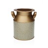 Vaso Versa Serpentine Metallo Minimalista 16 x 20 x 20 cm