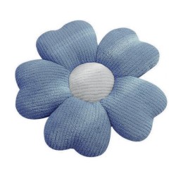 Cuscino Versa Azzurro Fiore 48 x 48 cm