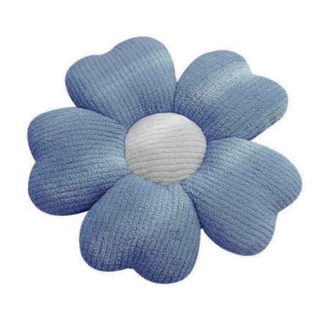 Cuscino Versa Azzurro Fiore 48 x 48 cm