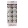Ghirlanda con Sfere LED Roymart Poppins Bianco