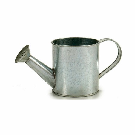 Vaso Ibergarden I00111-B Argentato Zinco Annaffiatoio 24,5 x 11 x 11 cm (24 Unità)