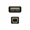 Cavo USB 2.0 A con USB B NANOCABLE 10.01.1203 Nero 3 m (1 Unità)