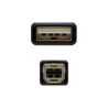 Cavo USB 2.0 A con USB B NANOCABLE 10.01.1203 Nero 3 m (1 Unità)