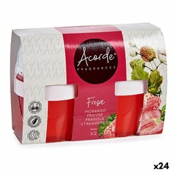 Set Deodorante per Ambienti Acorde 1165-FRESA Fragola Gel (24 Unità)