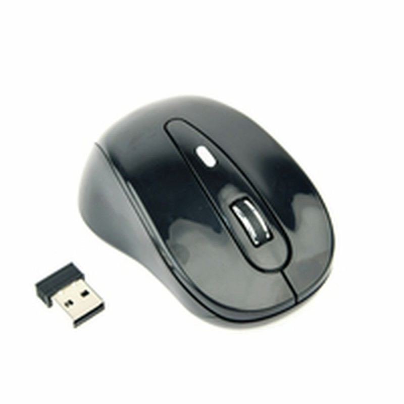 Mouse senza Fili GEMBIRD MUSW-6B-01 Nero Nero/Grigio (1 Unità) Mouse senza Fili GEMBIRD MUSW-6B-01 Nero Nero/Grigio (1 Unità)