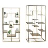 Scaffale BIG-S3605004 Dorato Metallo 45 x 200 x 100 cm
