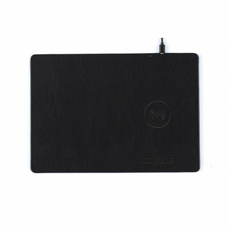 Tappetino con Caricabatterie Wireless Qi MiniBatt MB-PAD Nero Tappetino con Caricabatterie Wireless Qi MiniBatt MB-PAD Nero
