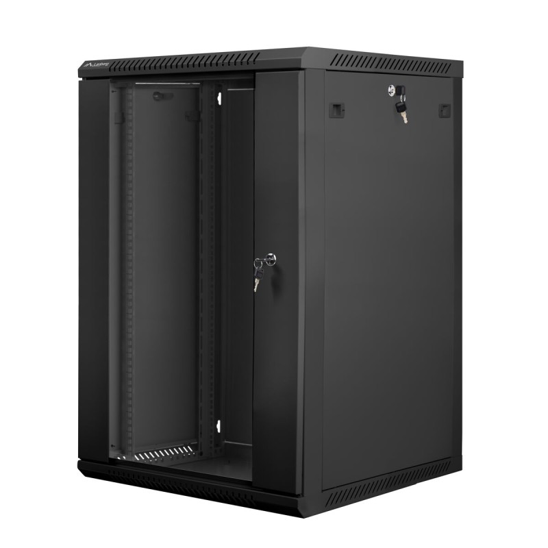 Armadio Rack a Muro Lanberg WF01-6618-10B Armadio Rack a Muro Lanberg WF01-6618-10B