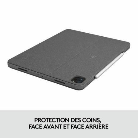 Tastiera Logitech 920-010210 AZERTY Grigio Francese