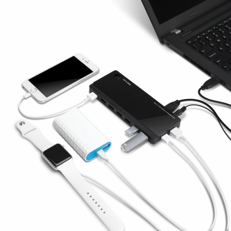 Hub USB TP-Link UH720 Nero