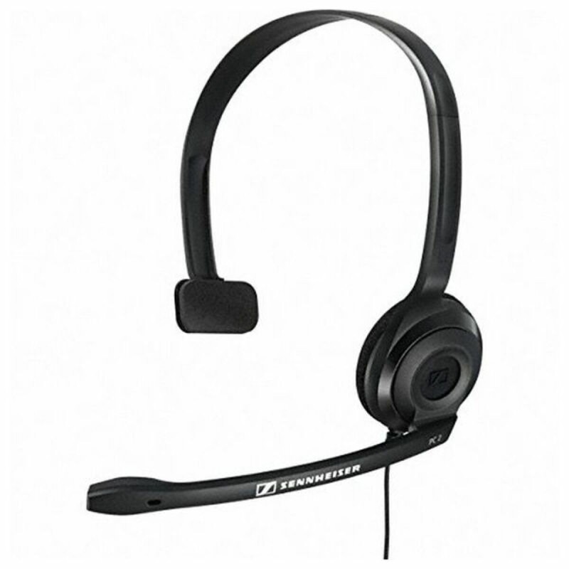 Auricolari con Microfono Sennheiser 504194 Nero Auricolari con Microfono Sennheiser 504194 Nero