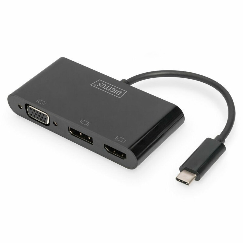 Hub USB Digitus DA-70859 Nero Hub USB Digitus DA-70859 Nero
