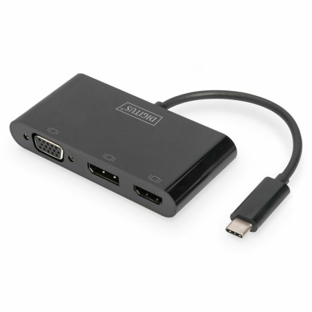 Hub USB Digitus DA-70859 Nero