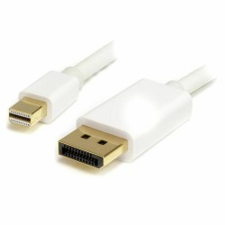 Cavo da DisplayPort Mini a DisplayPort Startech MDP2DPMM2MW          (2 m) Bianco 4K Ultra HD