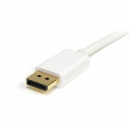 Cavo da DisplayPort Mini a DisplayPort Startech MDP2DPMM2MW          (2 m) Bianco 4K Ultra HD