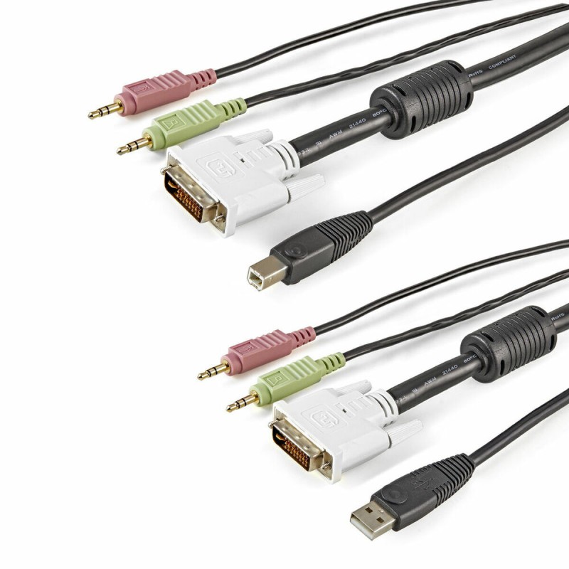 Switch KVM Startech ZYP2E 1,8 m Switch KVM Startech ZYP2E 1,8 m