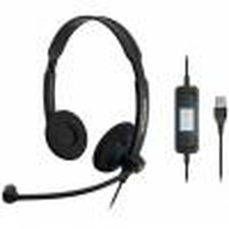 Auricolari con Microfono Sennheiser 1000551 Nero Auricolari con Microfono Sennheiser 1000551 Nero