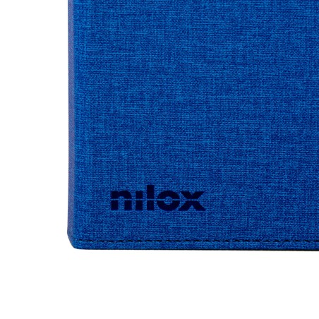 Custodia per Tablet e Tastiera Nilox NXFU003 10.5" Azzurro Nero