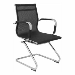 Sedia per Reception Barrax confidente Piqueras y Crespo 205CPNE Nero