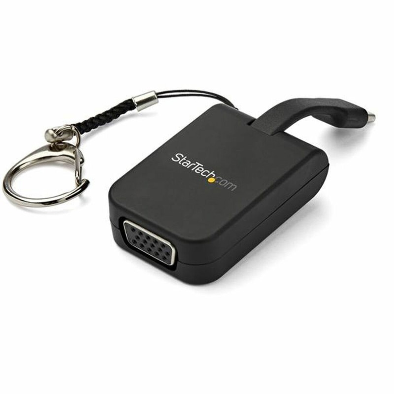 Adattatore USB C con VGA Startech CDP2VGAFC Nero Adattatore USB C con VGA Startech CDP2VGAFC Nero