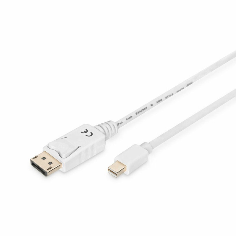 Cavo da DisplayPort Mini a DisplayPort Digitus AK-340102-020-W Bianco 2 m Cavo da DisplayPort Mini a DisplayPort Digitus AK-340102-020-W Bianco 2 m